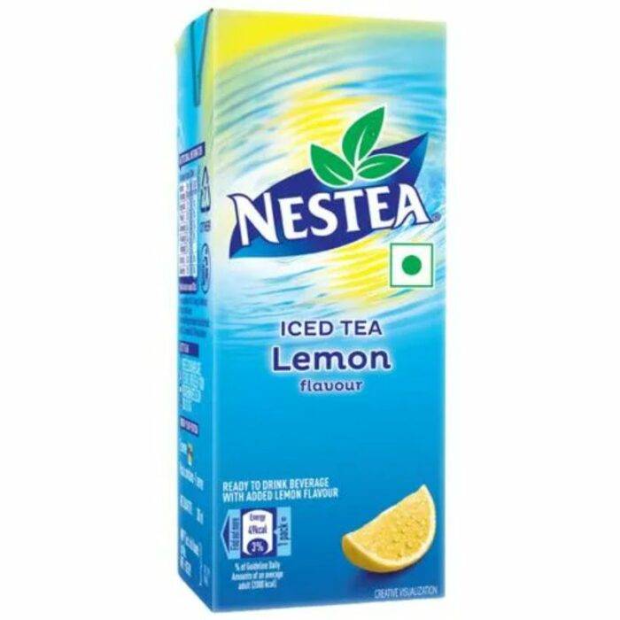 Nestea Ready To Drink Iced Tea - Lemon Flavour, 200 ml Tetra Pack