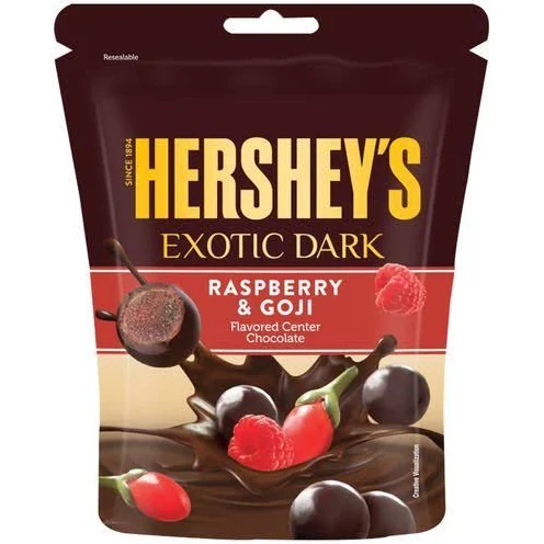 HERSHEY'S RASPBERRY DARK CHOCOLATE 33.G
